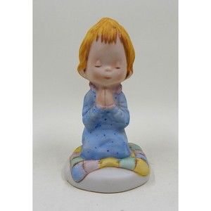 Betsey Clark Collection Little Gallery by Hallmark Boy Praying 1979